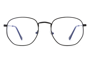 Women Access Eyeglasses: Riley Black - SpecSMART Eye Clinic (Front View)